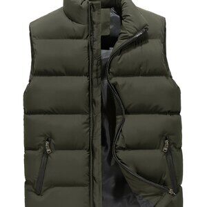 Men's Lightweight Puffer Vest Size S-2XL